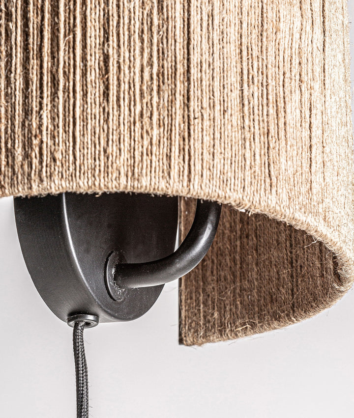 Aplique Khed de estilo boho - Lámparas de pared - El Workshop-Yute