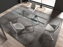 Gray fabric chair