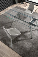 Gray fabric chair
