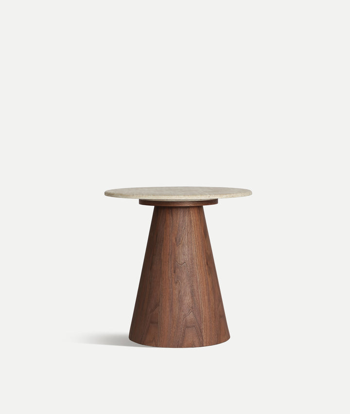 Mesa Auxiliar Dune de estilo contemporáneo - Mesa auxiliar - El Workshop-Mármol Sintético