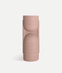 MACETA NIVOR ROSA TIPO DOS GRANDE sobre fondo gris de estudio