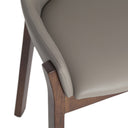 silla polipiel visón oscuro, vista 17
