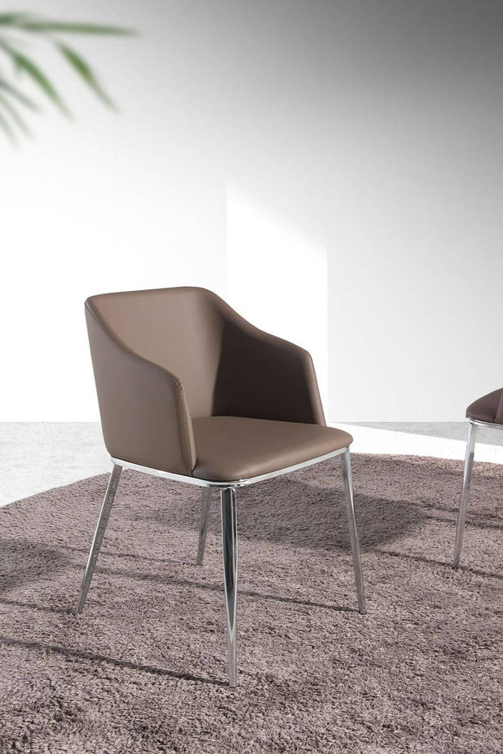 Silla polipiel marrón - Silla - El Workshop - 