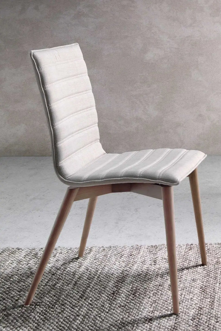 Gray fabric chair