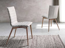 Gray fabric chair