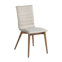 Gray fabric chair