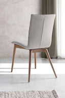 Gray fabric chair