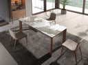 Silla tela beige