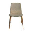 silla tela beige, vista 7