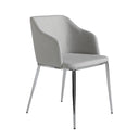 Gray fabric chair
