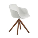 Silla giratoria tela beige - Sillas - El Workshop - beige