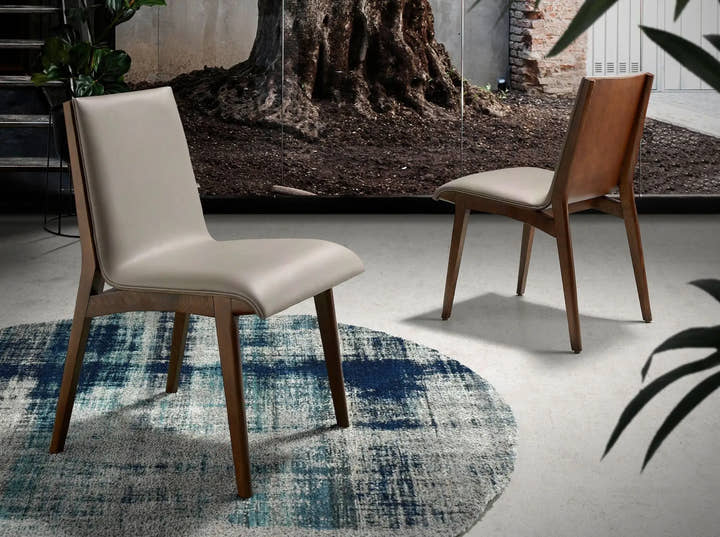 Silla polipiel visón oscuro - Silla - El Workshop - vison