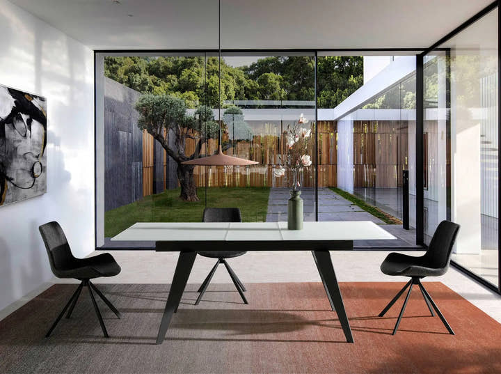 Silla giratoria tela gris oscuro - Silla - El Workshop - gris - oscuro