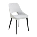 Silla tela gris