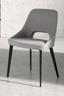 Silla tela gris