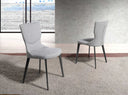 Gray fabric chair