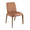 Silla polipiel marrón