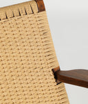 sillón jeshare de estilo boho, vista 3
