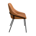 Silla polipiel naranja