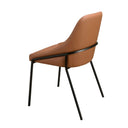 Silla polipiel naranja