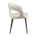 White fabric chair