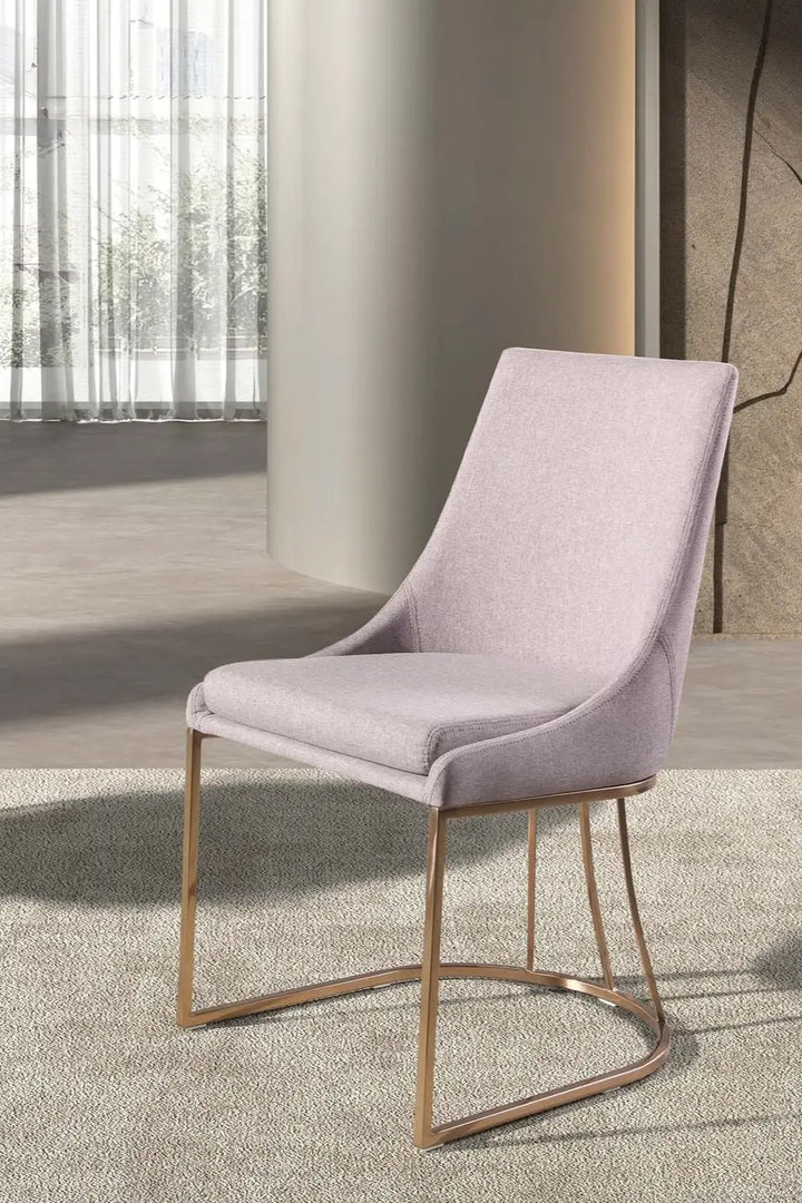Gray fabric chair