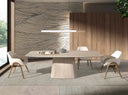 Silla tela beige