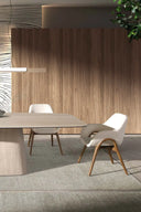 Silla tela beige