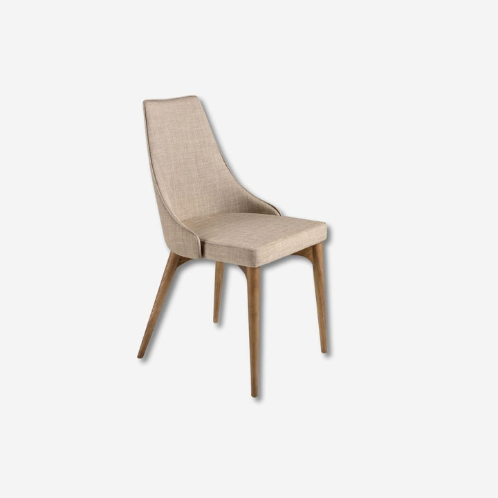 Brown fabric chair