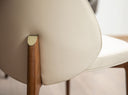 silla polipiel crema, vista 11