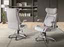 Silla oficina giratoria tela gris - Silla - El Workshop-Gris