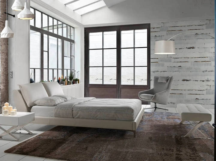 Banqueta polipiel blanco - banco - El Workshop - blanco