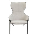 sillón tela gris, vista 3