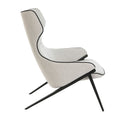 sillón tela gris
