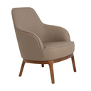 Sillón polipiel gris taupe