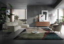 Sillón polipiel gris taupe
