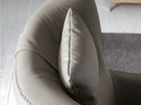 sillón giratorio polipiel visón