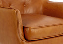 sillón chester piel marrón