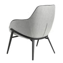 sillón tela gris, vista 5
