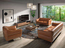 Sillón Chester piel marrón