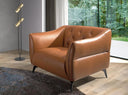 Sillón Chester piel marrón