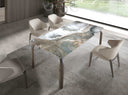 Silla polipiel crema