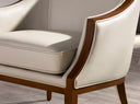 sillón piel arena, vista 7