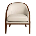 sillón piel arena, vista 6