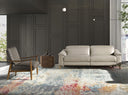 sillón piel gris oscuro, vista 4