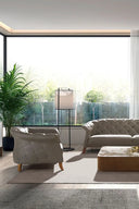 Sillón Chester piel gris