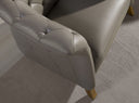 sillón chester piel gris