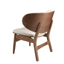 Sillón polipiel arena - Sillón - El Workshop - madera - chapada - nogal