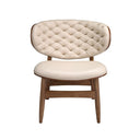 Sillón polipiel arena - Sillón - El Workshop - madera - chapada - nogal