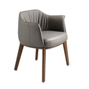 Silla polipiel gris